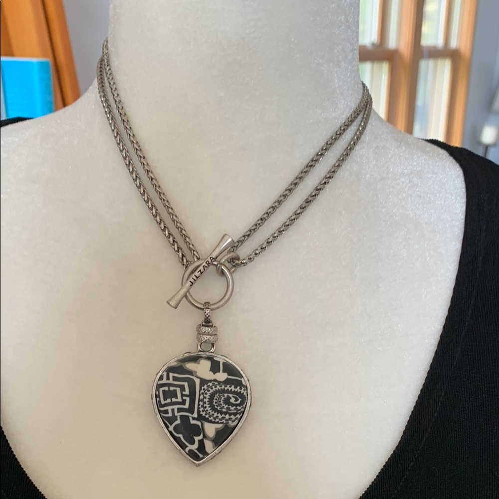 Silver Heart Pendant Necklace